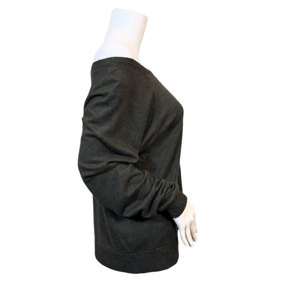 #T70 Nation LTD Raglan Off the Shoulder Sweater SZ M $98 - Picture 8 of 11